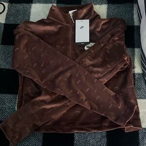 brown Nike air, cropped but not too high up, brand new